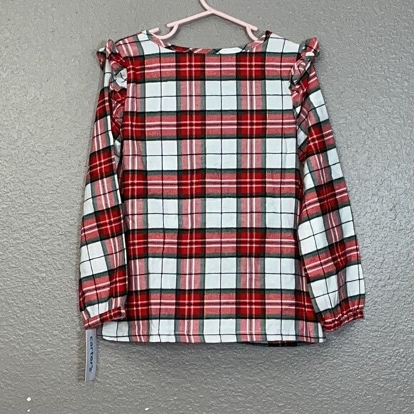 Carter’s Kid girls Holiday Christmas top leggings set size 5/5A - Picture 10 of 13